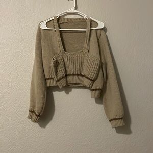 Perfect for spring, only worn once, selling both items together